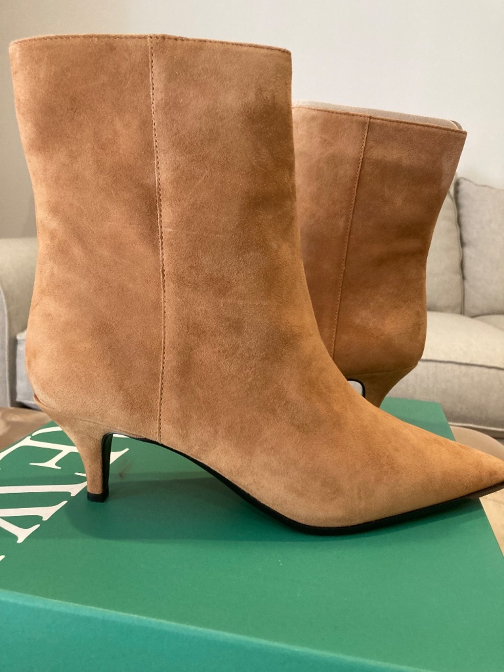 JCrew Stevie Ankle Boots Suede - Picture 4 of 4